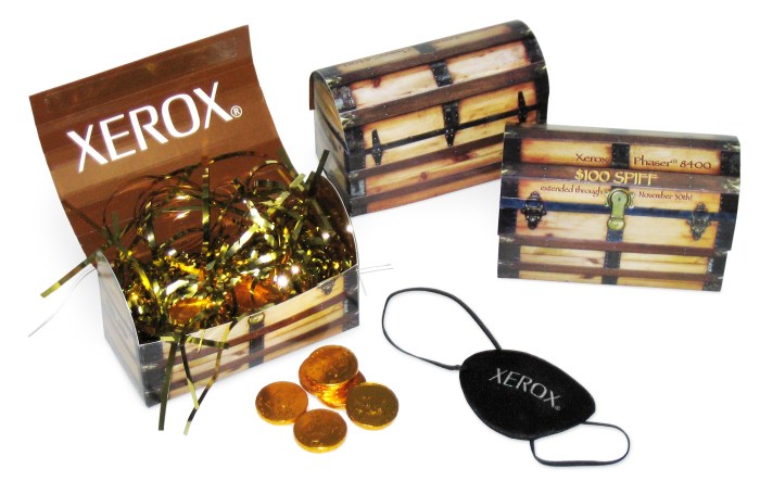 Xerox treasure chest spiff kit