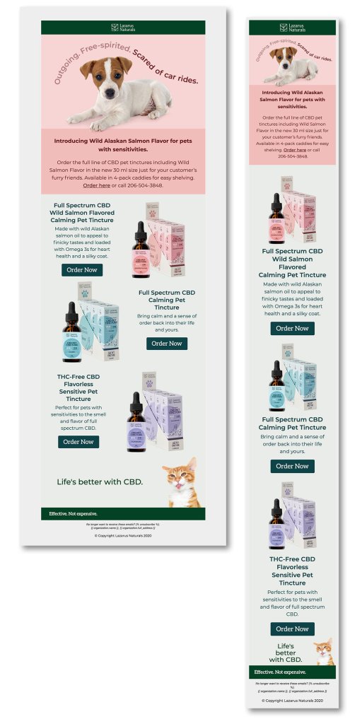 Lazarus Natural wholesale email