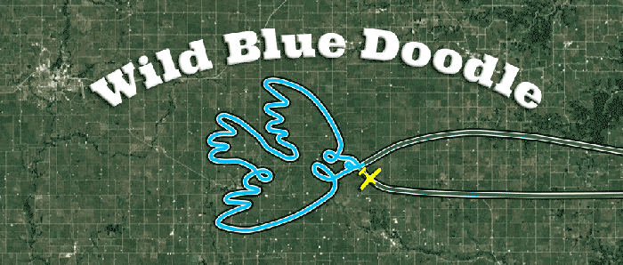 Animated landing page header graphic