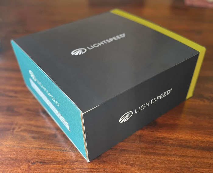 New Lightspeed Delta Zulu retail packaging